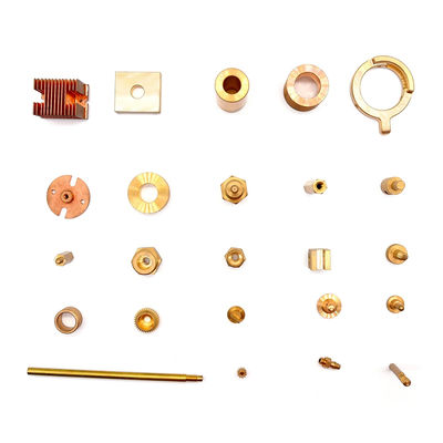 Customized Copper Parts Production with High Precision CNC Milling and Turning Services