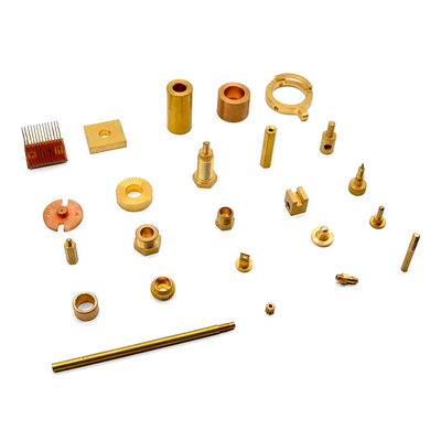 Customized Copper Parts Production with High Precision CNC Milling and Turning Services