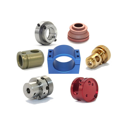 Custom CNC Machined Stainless Steel and Titanium Part with Nitride Vacuum PVD Coating