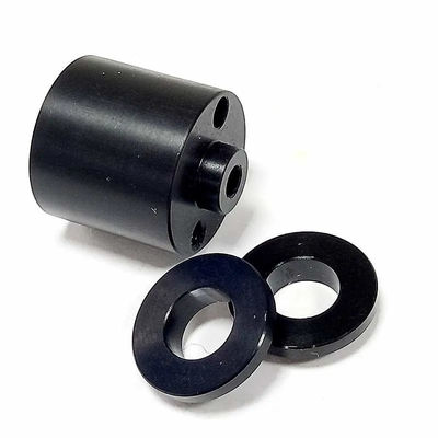 Custom CNC Machined Stainless Steel and Titanium Part with Nitride Vacuum PVD Coating