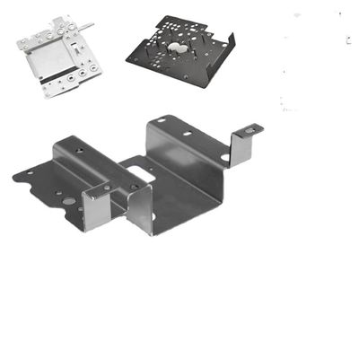 CNC Machined Stainless Steel and Brass Parts with Anodized Aluminum Laser Service