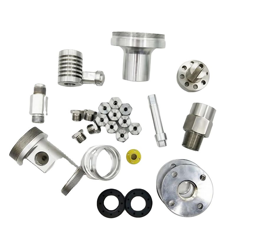 CNC Precision Turning and Milling Fitting Spare for Prototype Development of Machines